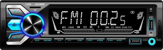 Nova chegada grande tela LCD duplo USB carro MP3 áudio