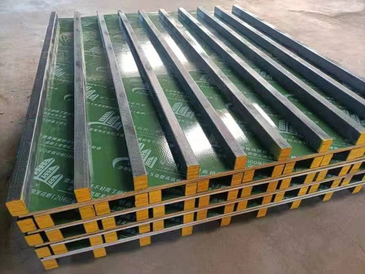 Reuse 100-150 Times Plastic Coated Formwork Lumber Beam for Concrete Construction